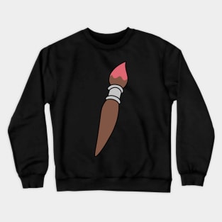 Artist Paintbrush Crewneck Sweatshirt